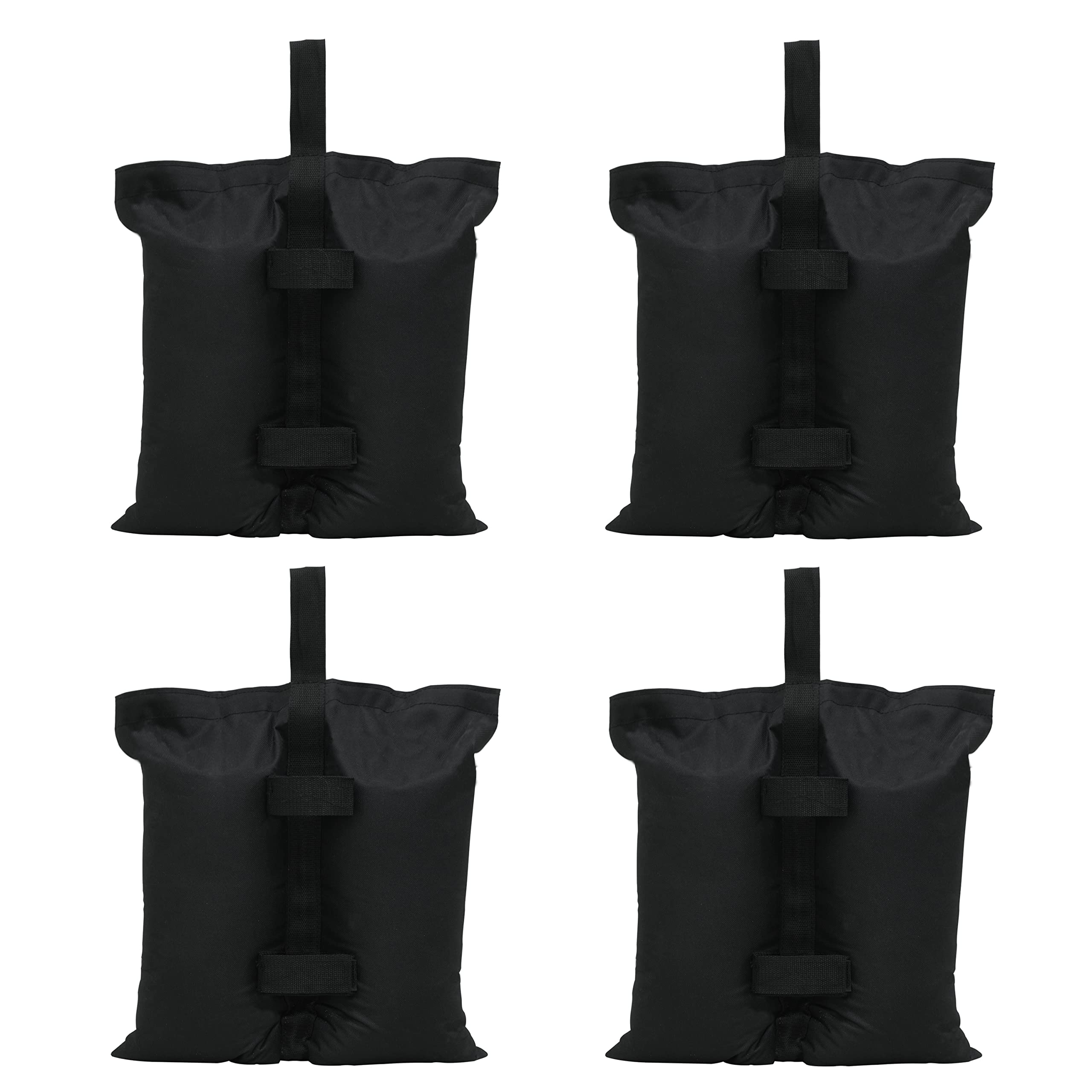 gardzenCanopy Weights Sand Bags, Sandbags for Weight, Tent Weight Bags Set of 4 for Camping Canopy, Outdoor Patio Shelter Umbrellas