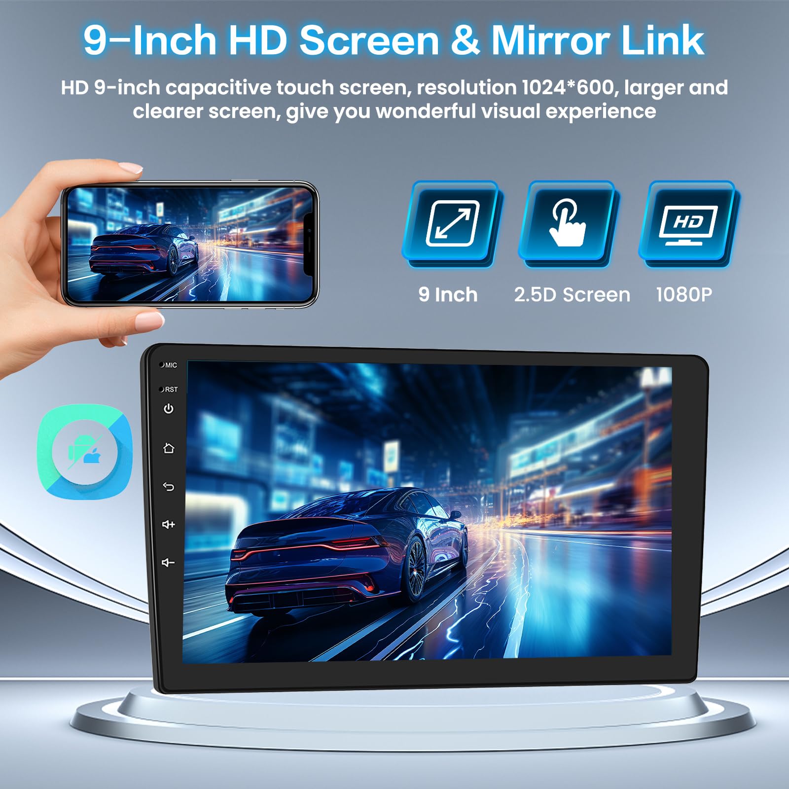 Radio Android VW Radio Android Para VW Magotan/Passat B7/B6 (2010-2015) - 10.1 Pulgadas, CarPlay/Android Auto Inalámbrico, 2 64GB Pantalla Carplay Coche Radio Android VW Radio Android Para VW Magotan/Passat B7/B6 (2010-2015) - 10.1 Pulgadas, CarPlay/Android Auto Inalámbrico, 2 64GB Pantalla Carplay Coche