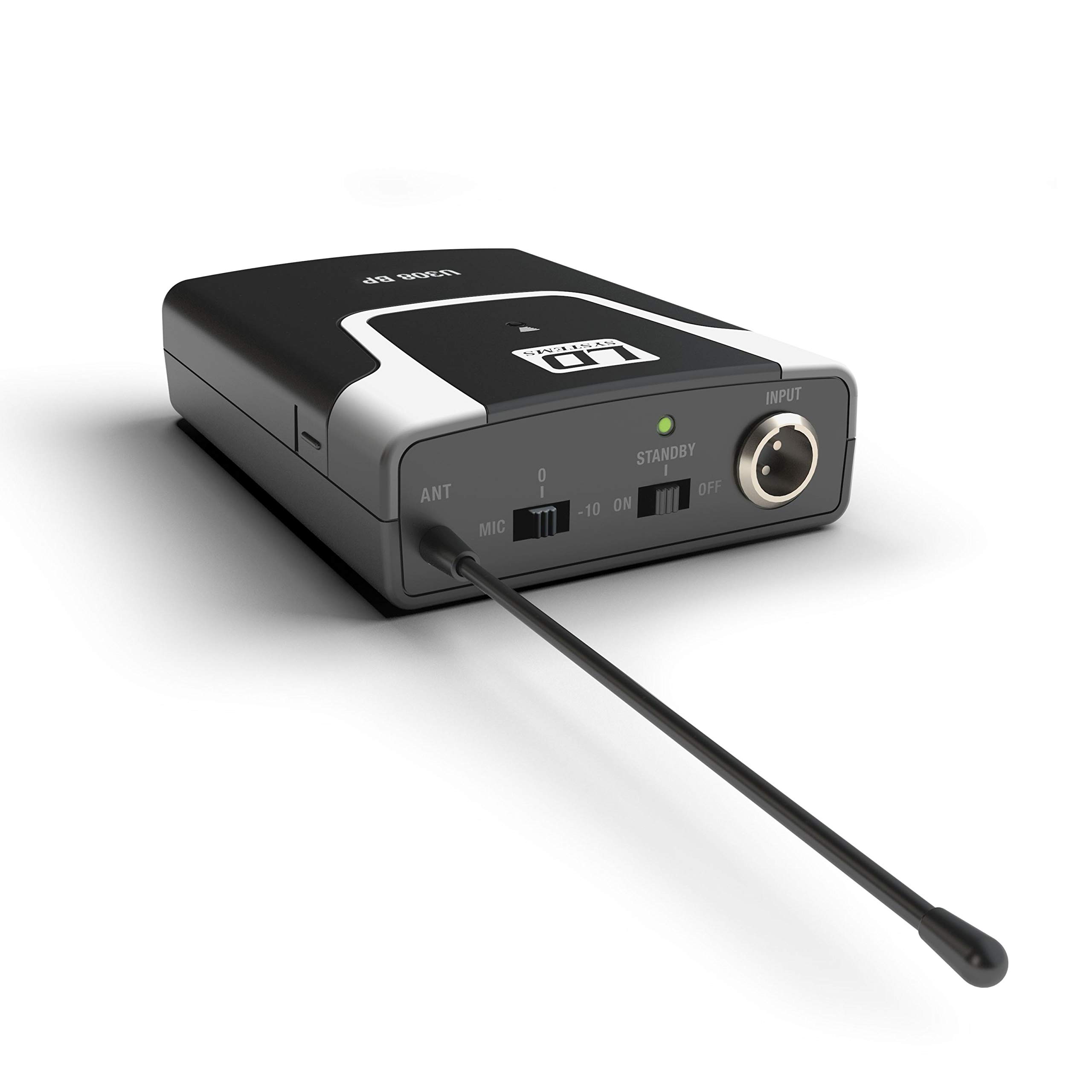 LD Systems U308 BP - Émetteur Ceinture - 863 - 865 MHz+ 823 - 832 MHz