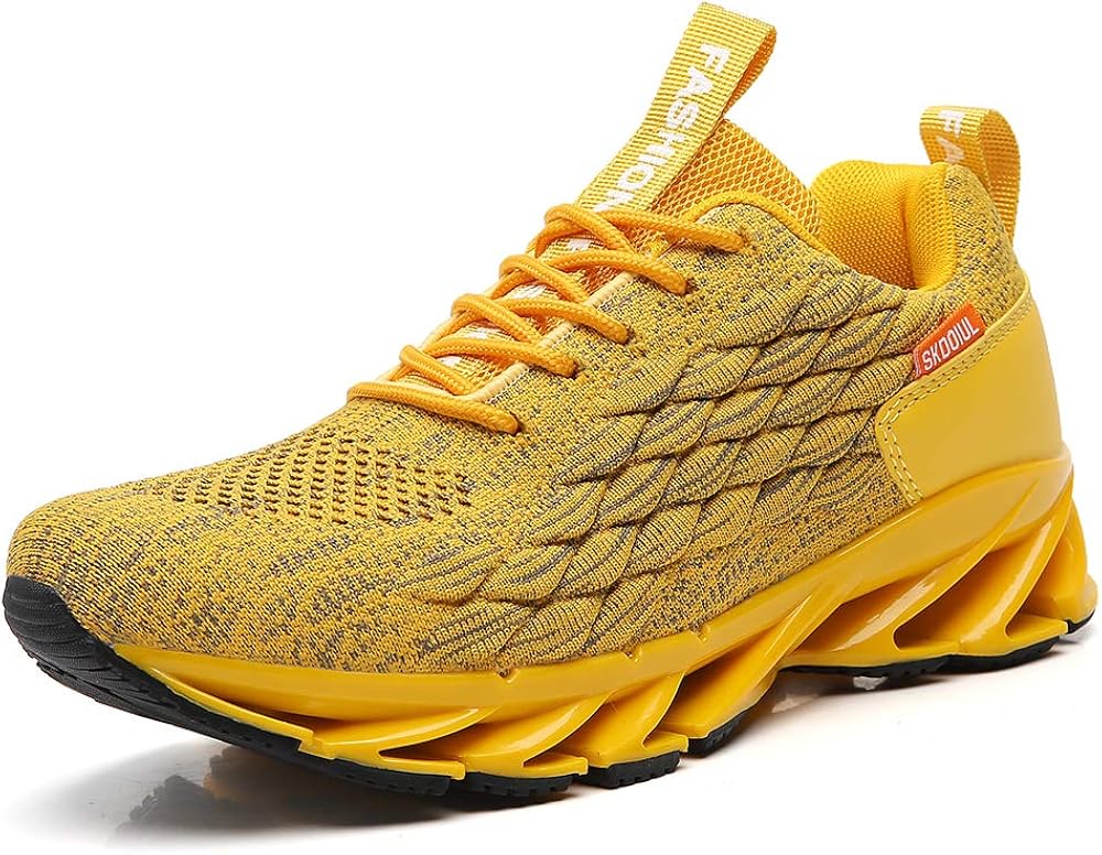  | TSIODFO Men Sneakers Mesh Breathable Comfort Athletic Sport Running Walking Shoes | Road Running