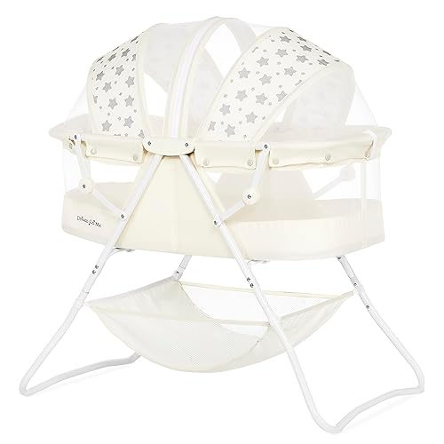 Miniatura 16 de Dream On Me Karley - Moisés para recién nacidos, ganador del premio National Parenting y Mom’s Choice, portátil y ligero con dosel ajustable,