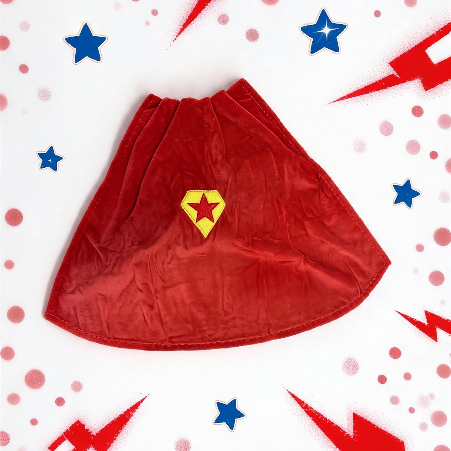 Superdog Halloween Costume with Cape — view 5