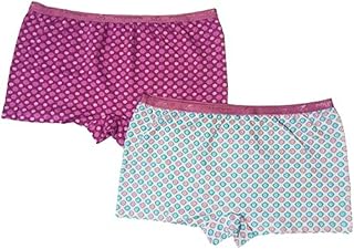 شورت قصير للنساء من ايزو 9001 قطعتين بطباعة رويال 3XL مزيج القطن متعدد الالوان