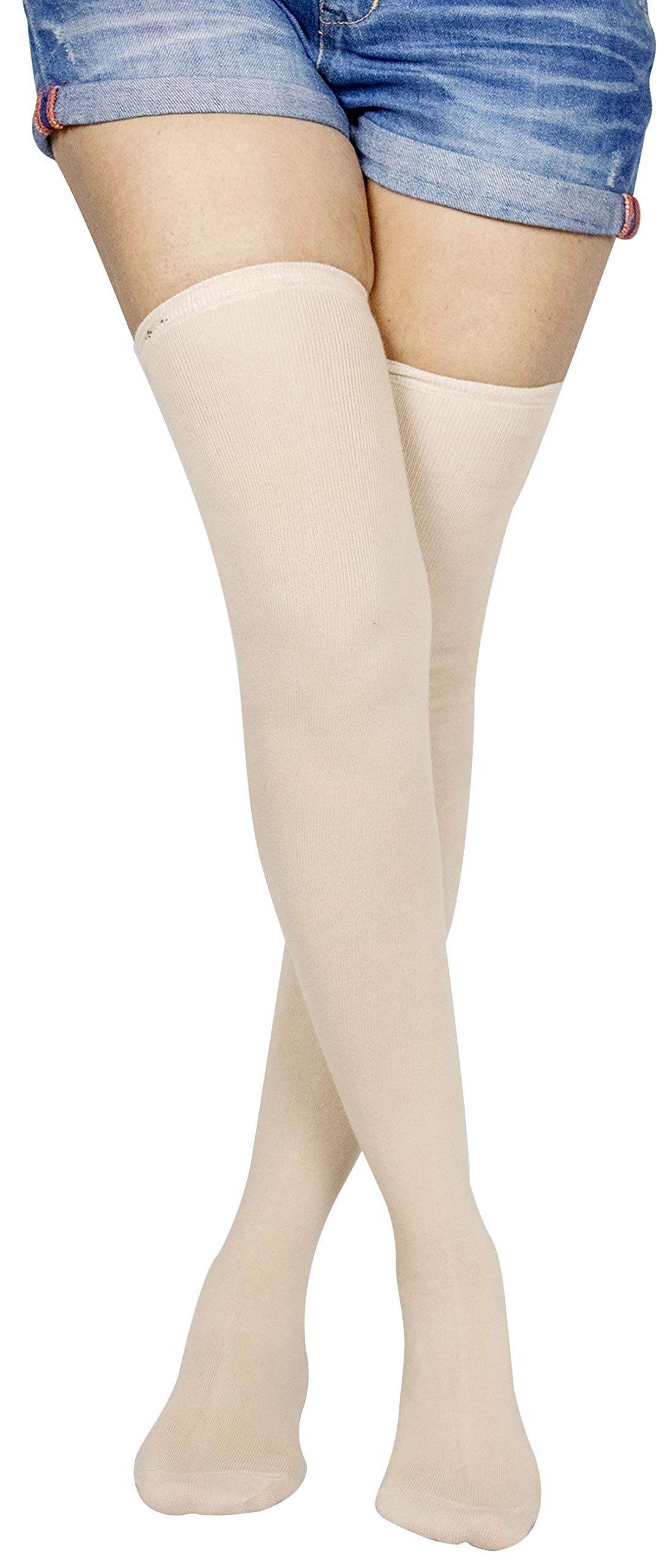 Neska Moda Women's Suspender Stockings