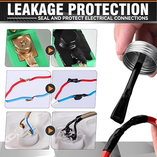 Cinta líquida aislante eléctrica impermeable 125 ml miniatura 3