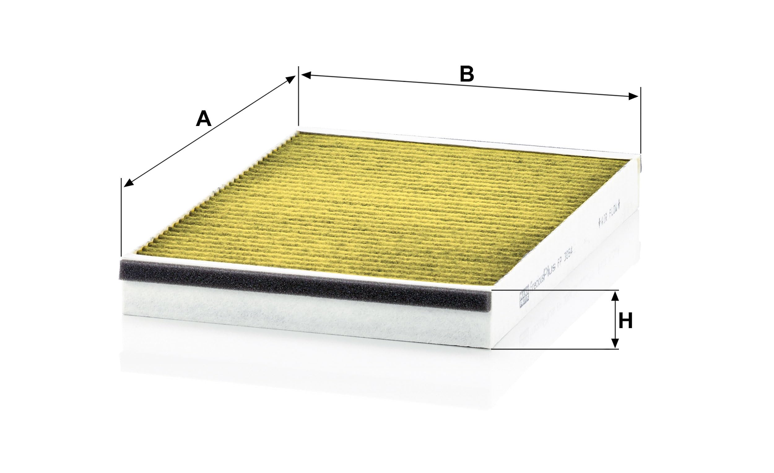 MANN-FILTER FP 3540 Filtro aria cabina - FreciousPlus Filtro Antipolline Biofunzionale - per Autovetture + veicoli commeriali