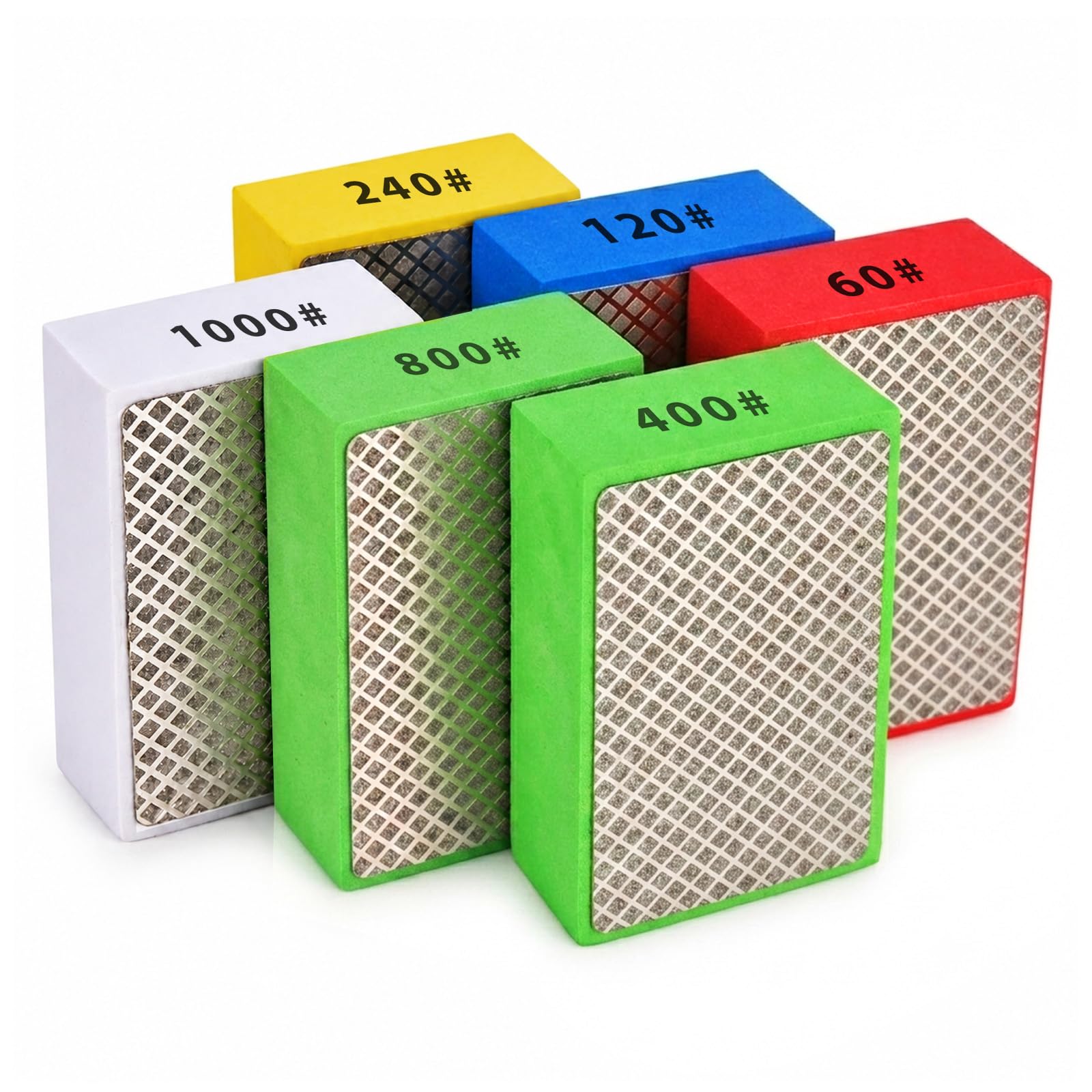 Diamond Sanding Blocks - Polishing Pads for Tile & Glass -10