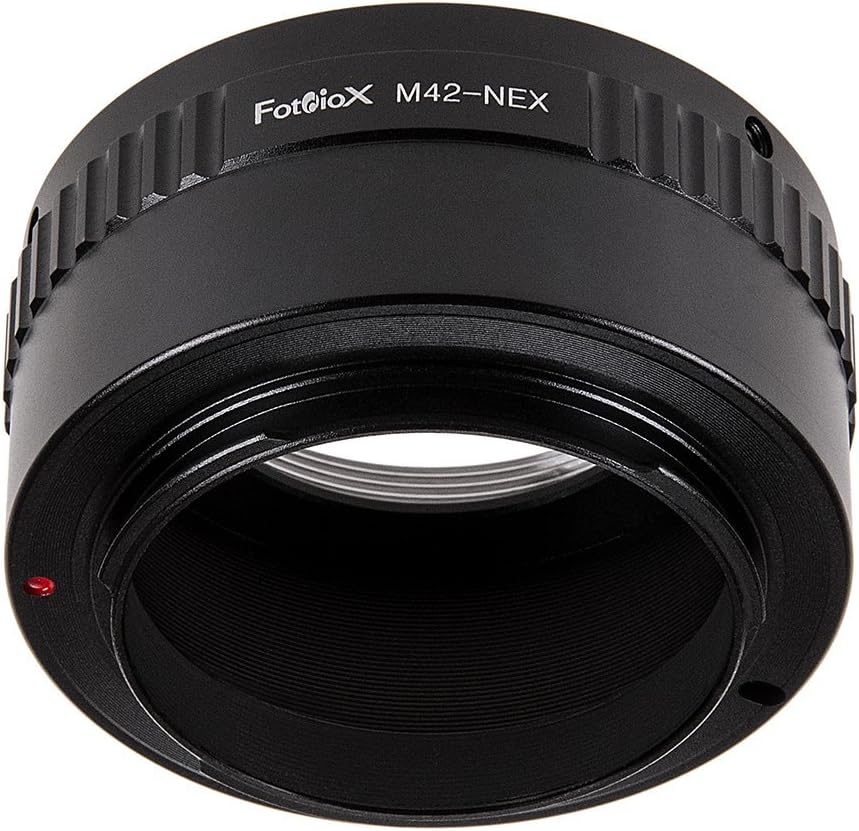 Fotodiox Lens Mount Adapter Compatible with M42 (42x1mm) Screw Mount Lenses to Sony E-Mount Cameras