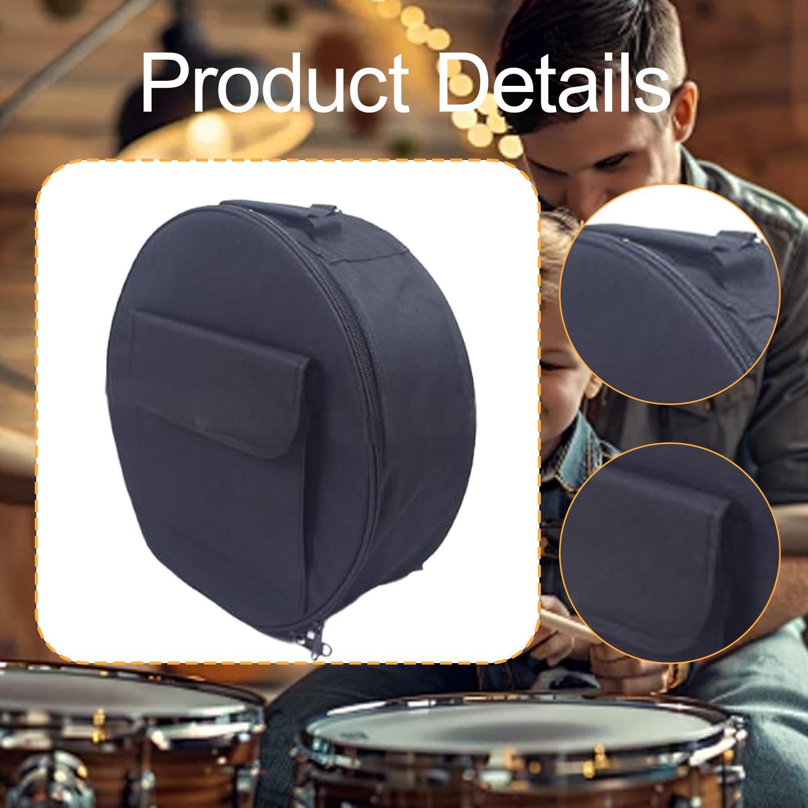 Funda para Caja de Batería, Accesorio para Instrumento de Percusión, Regalo para Baterista, for 14x5.5 Inch Drum