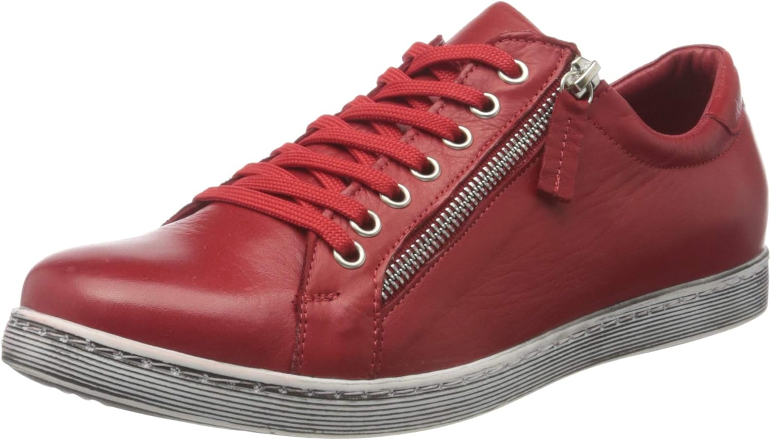 Andrea Conti -Dames koraalrood bottines