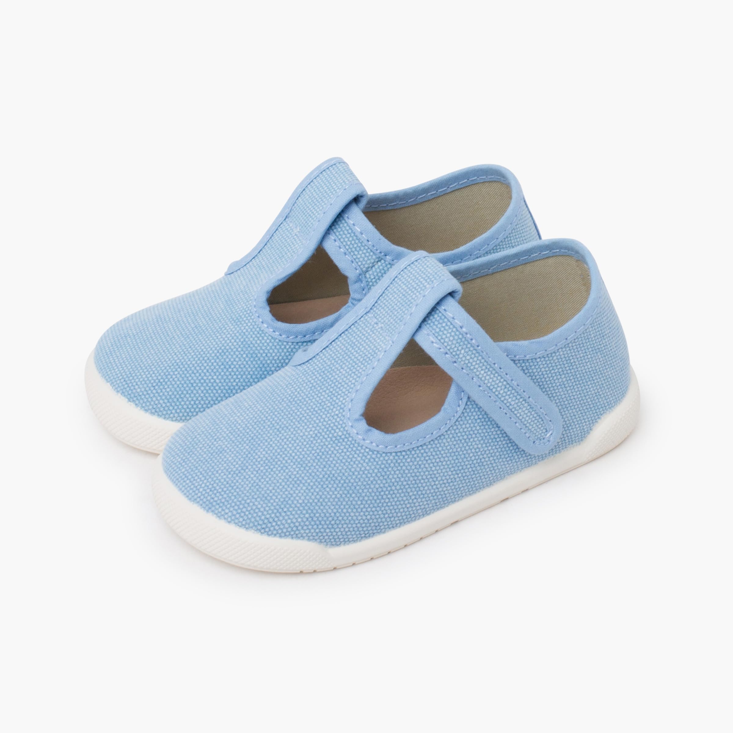 Pisamonas Scarpe Occhio di Bue Barefoot Tela Canvas Chiusura A Strappo