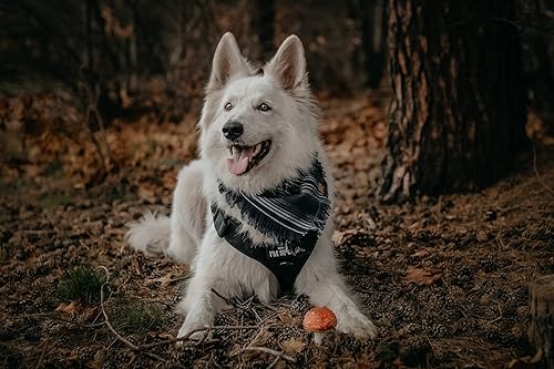 Miniatura 18 de OneTigris FIRE Watcher 2.0 - Arnés táctico para perro con asa, arnés militar para perros grandes y medianos, chaleco para perro de servicio sin