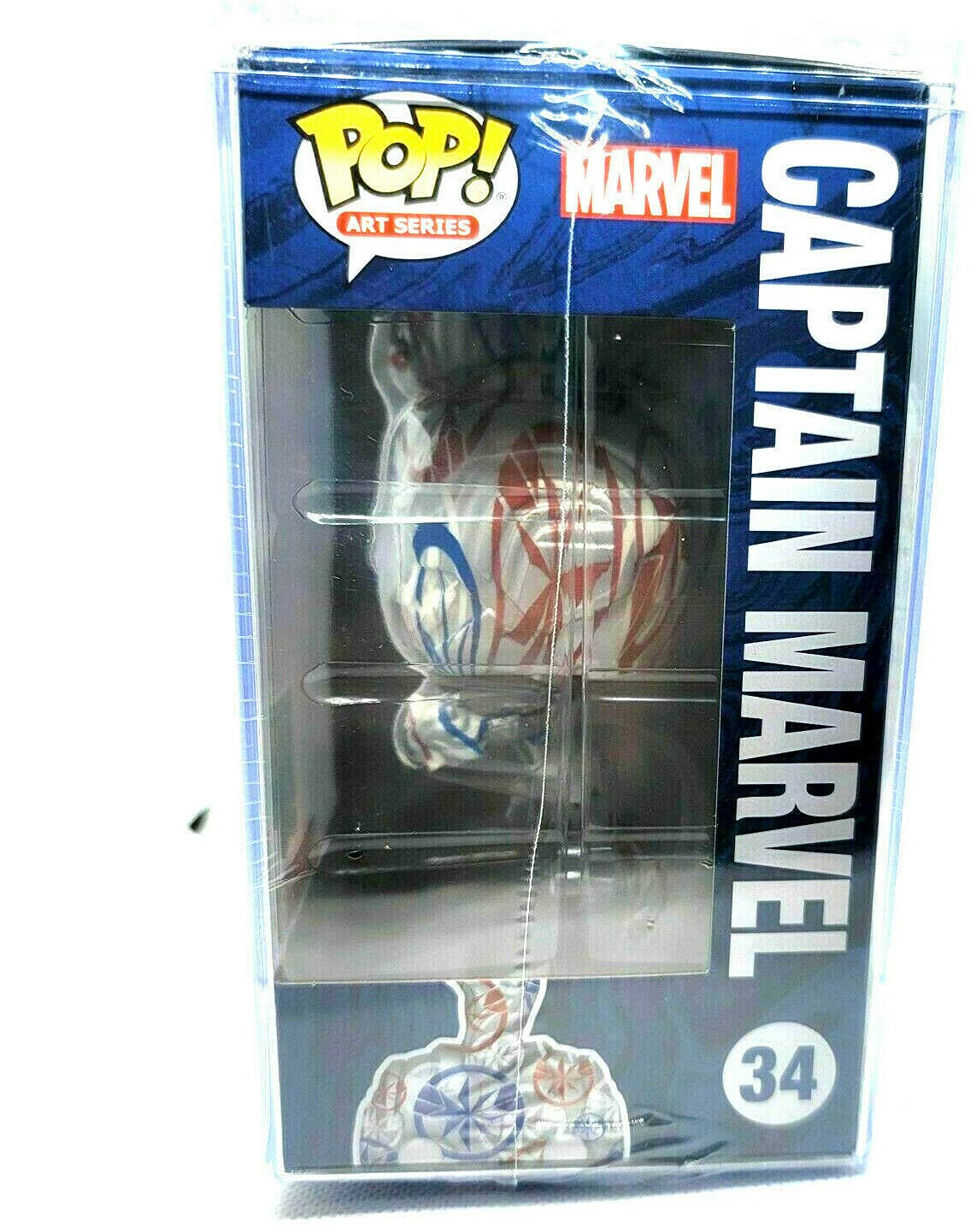 Amazon.co.jp: FKO FunkoPop アートシリーズ キャプテンマーベル #34