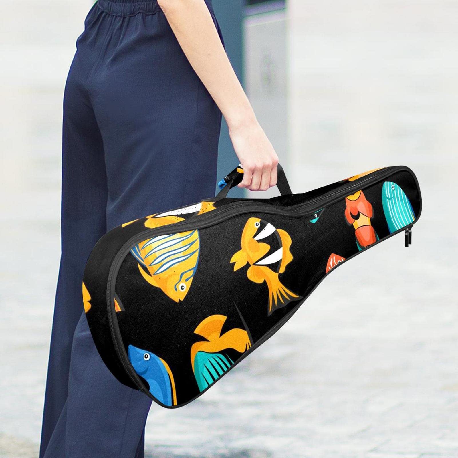 Étui Pour Ukulélé De 21 Pouces, Sac Rembourré Martinique