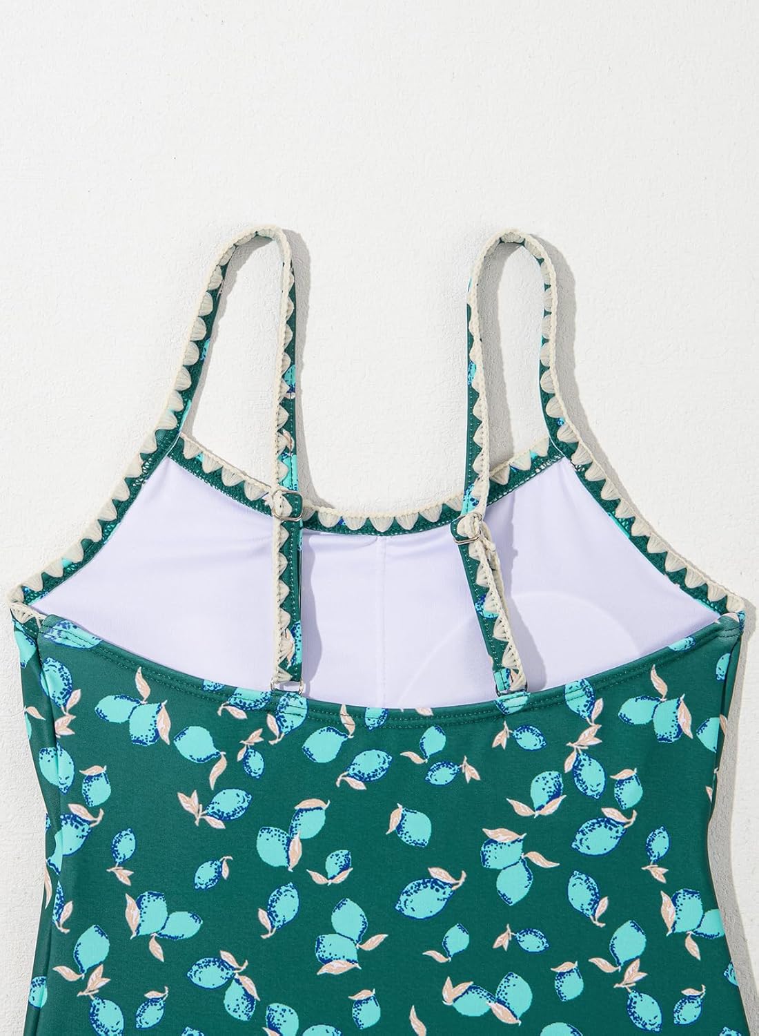 blibean Girls Swimsuits One Piece Bathing Suit with Bra Pads Size 6-15 Years - Image 6