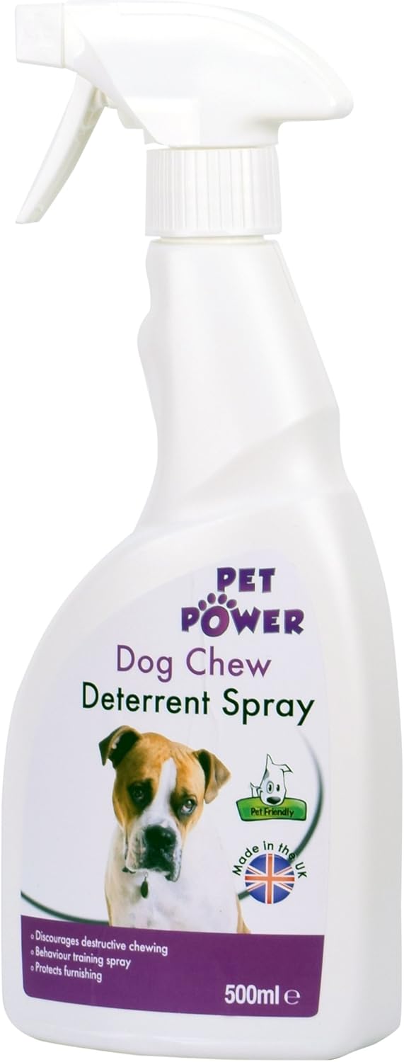 Pet Power Dog Chew Deterrent Spray Amazon.co.uk Pet Supplies