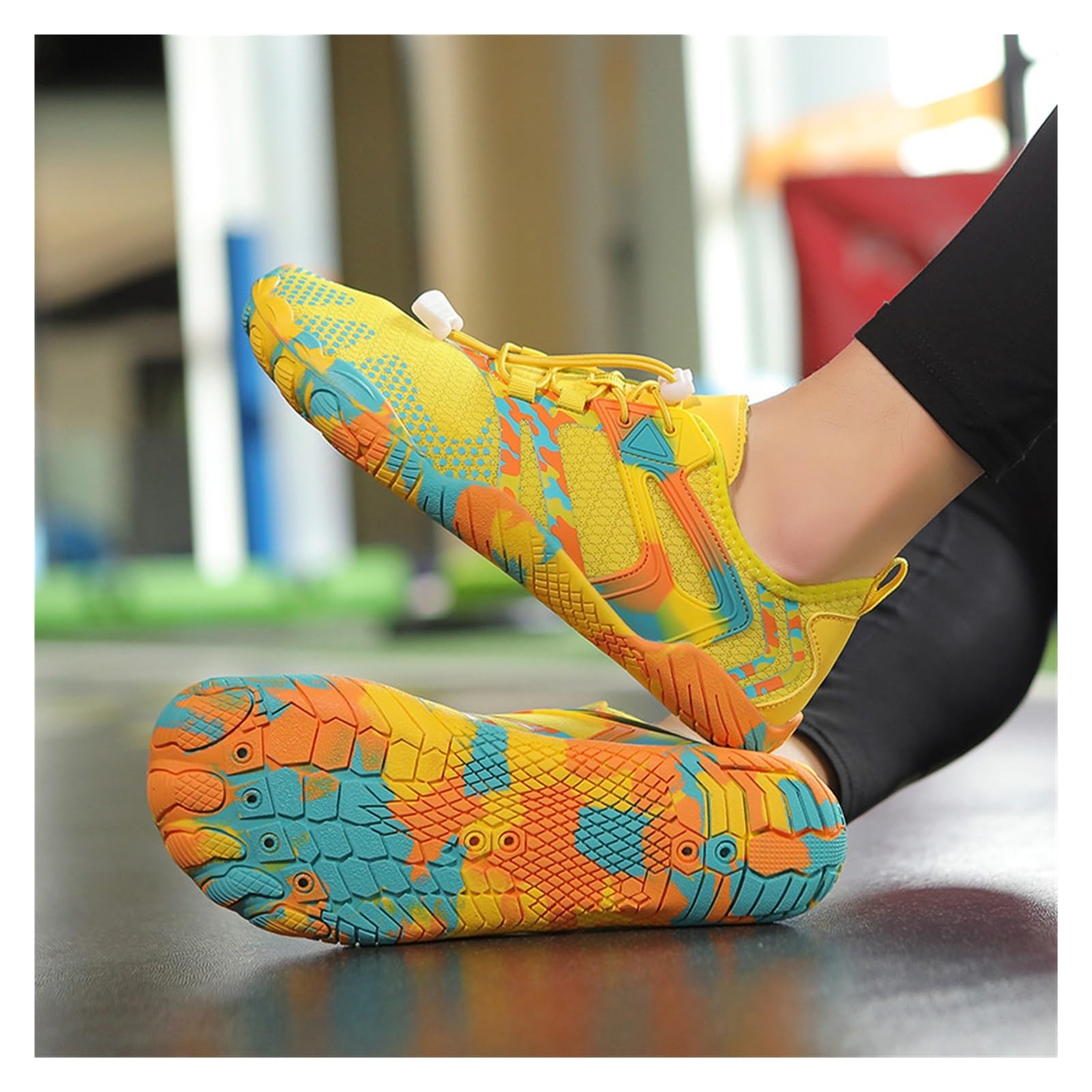 Zapatillas Descalzas Antideslizantes Transpirable para Gimnasio Yoga y Actividades acuáticas Playa
