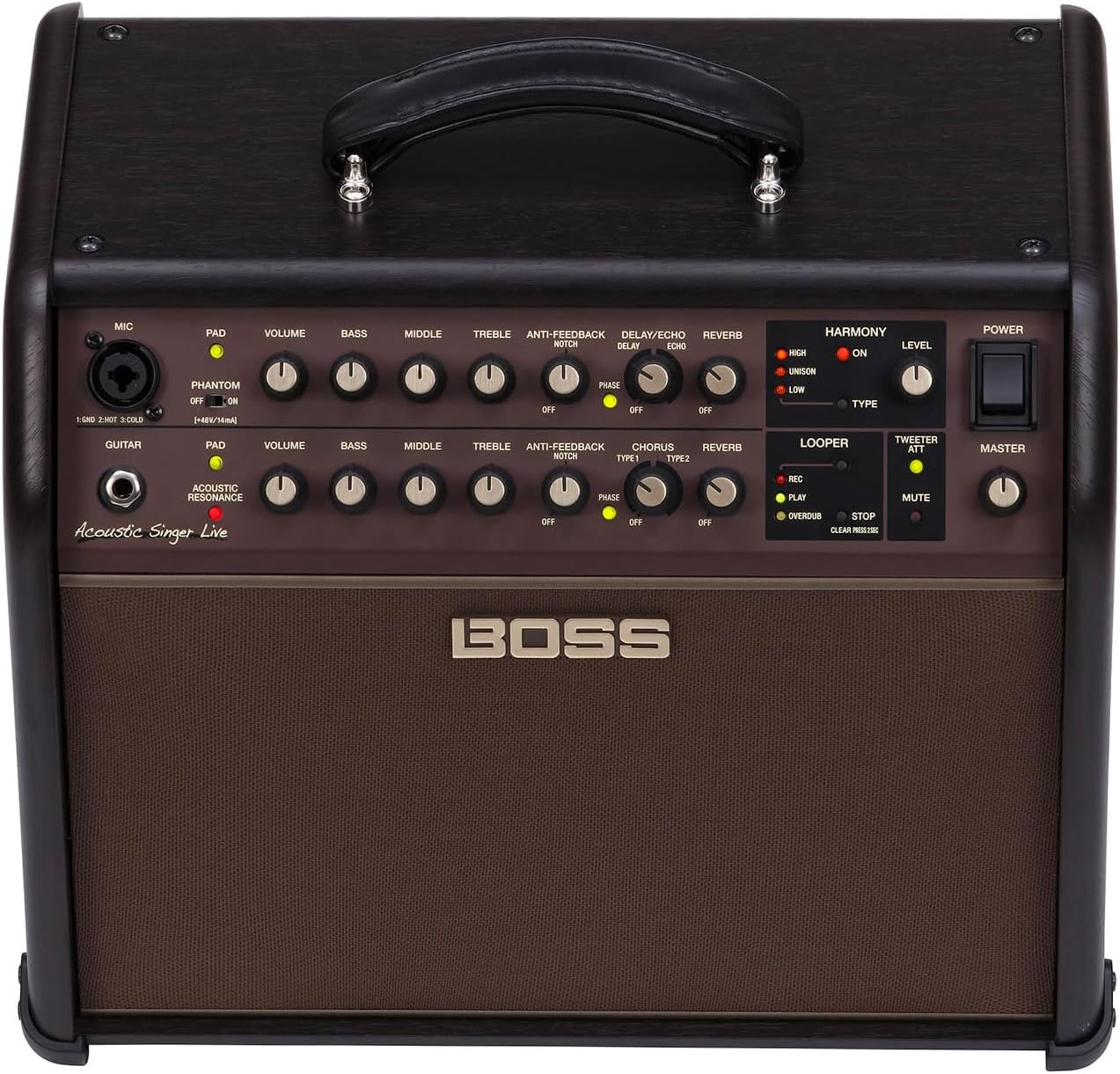 Boss ACS Live 60W Combo Amplifier for Acoustic Guitar and Vocals - Image 8