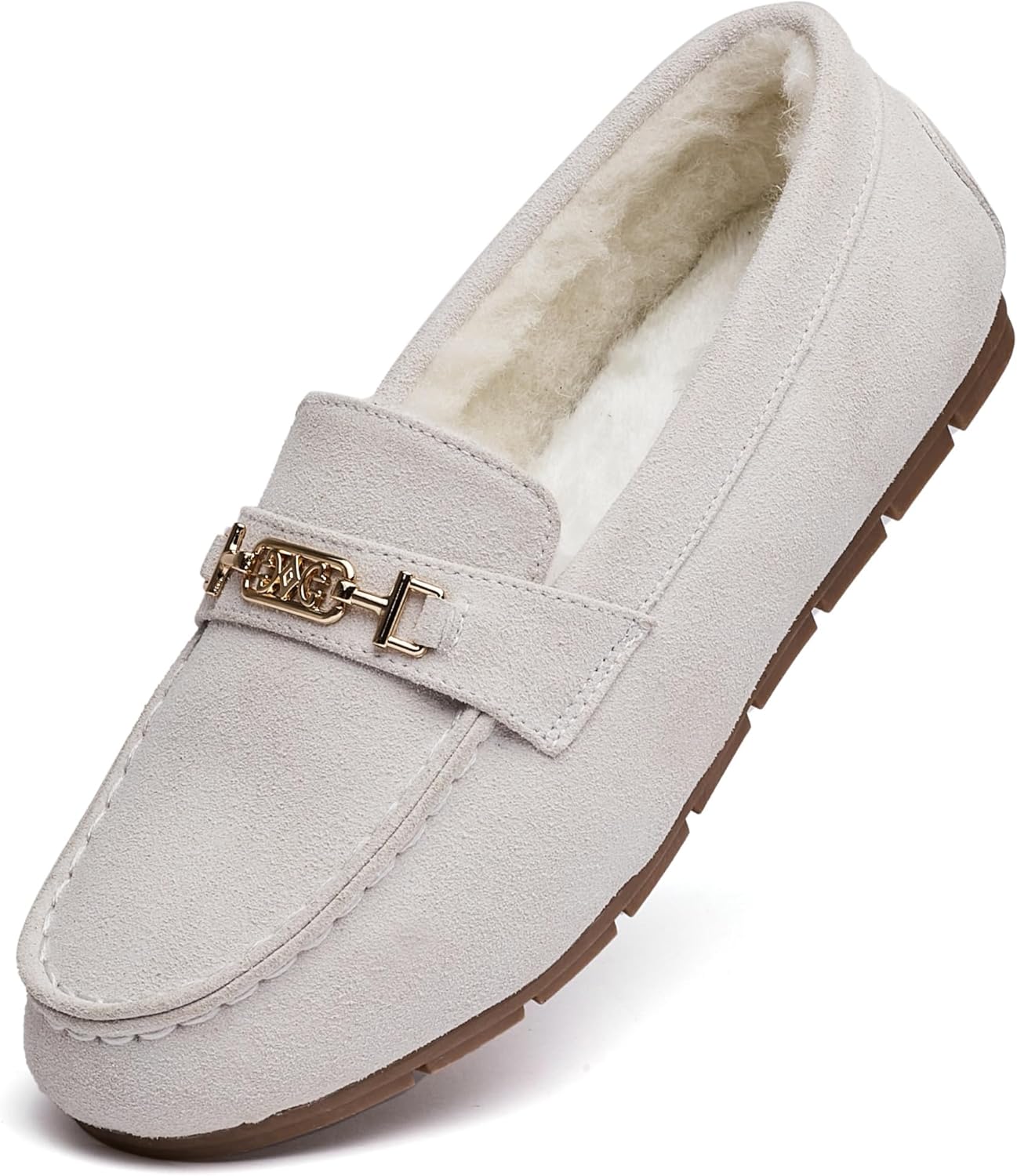 DeYashopin Women's Loafer Shoes Leisure Slip On Work Shoes Comfort Walking Flats