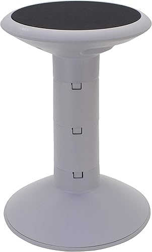 Vista 26 de Storex - Taburete de altura ajustable para asignación activa de asientos en el aula Azul