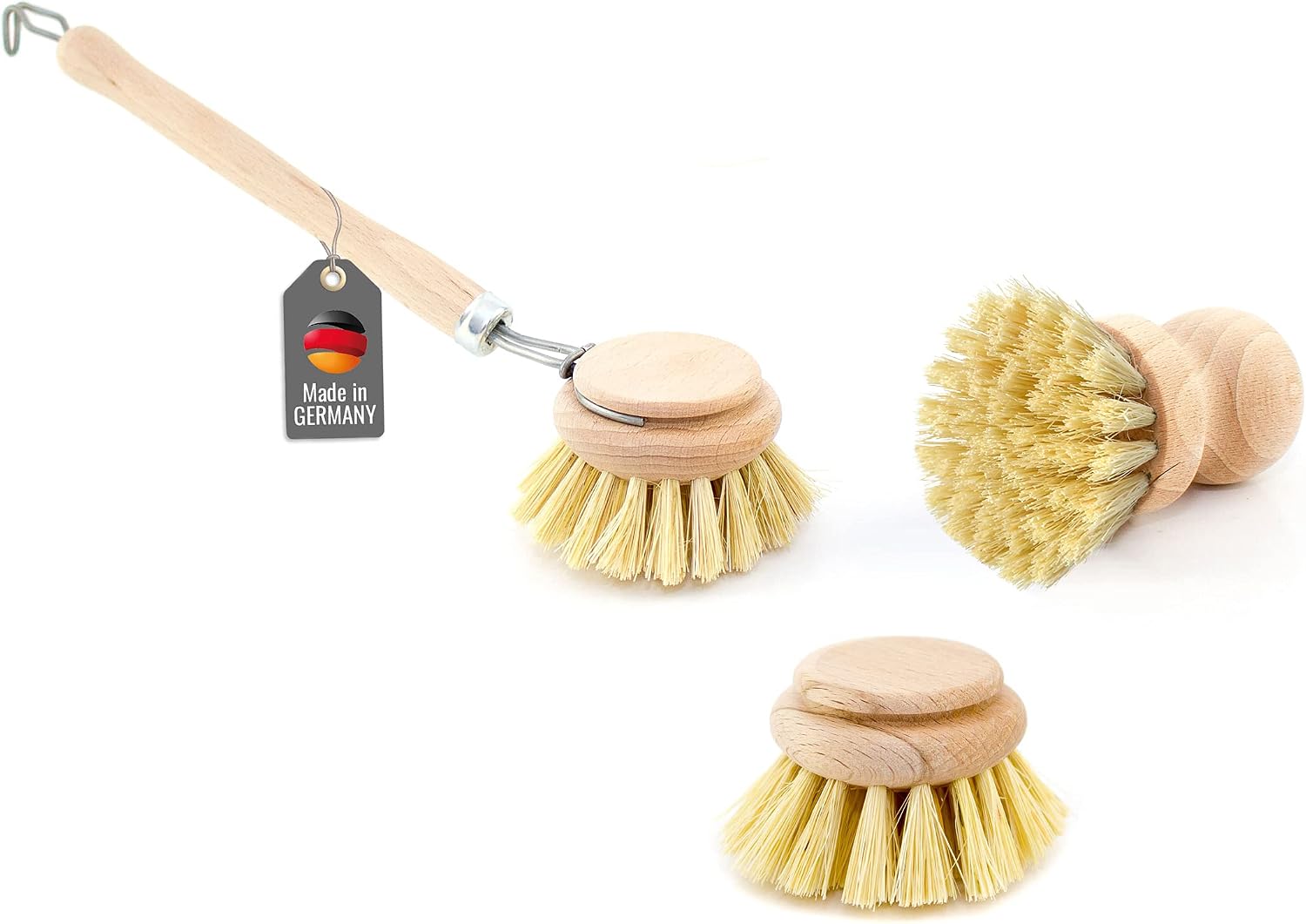 Spazzola per piatti plastic free | Officina Naturae
