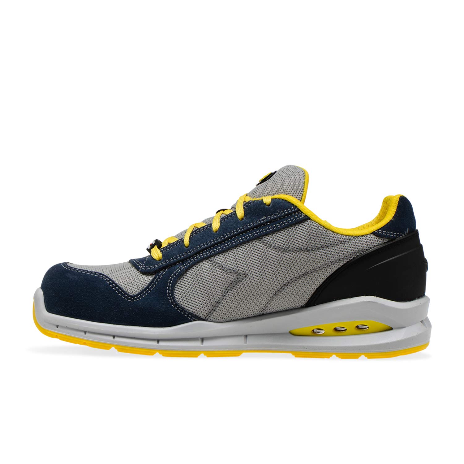 Diadora Run Net Airbox Low S1p Src, Scarpe da Ginnastica Uomo, Blu (Blue Cosmos Moon Rock Gray), 46 EU