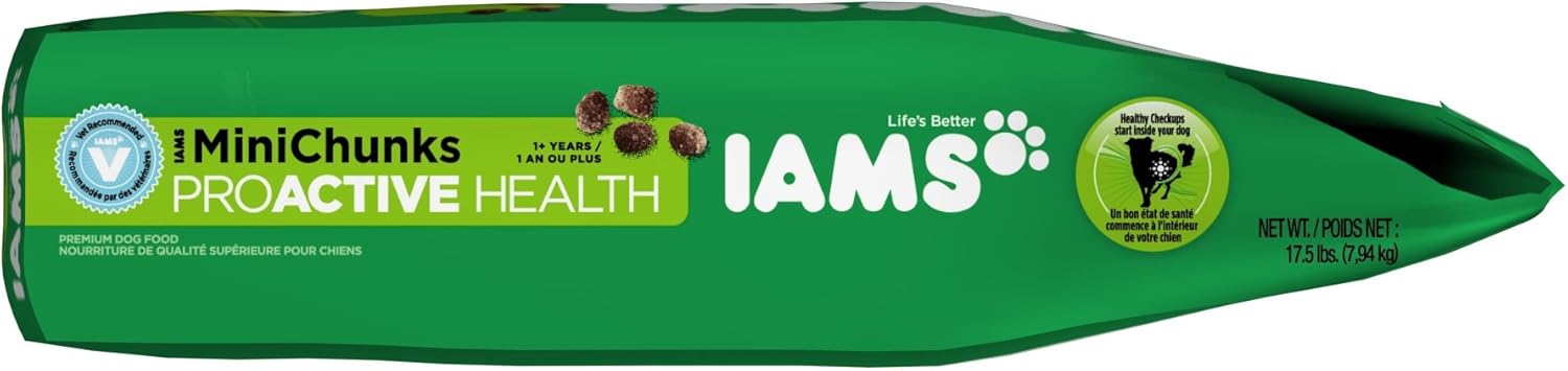 Iams Proactive Health Adult Minichunks, 17.5-Pound Bags