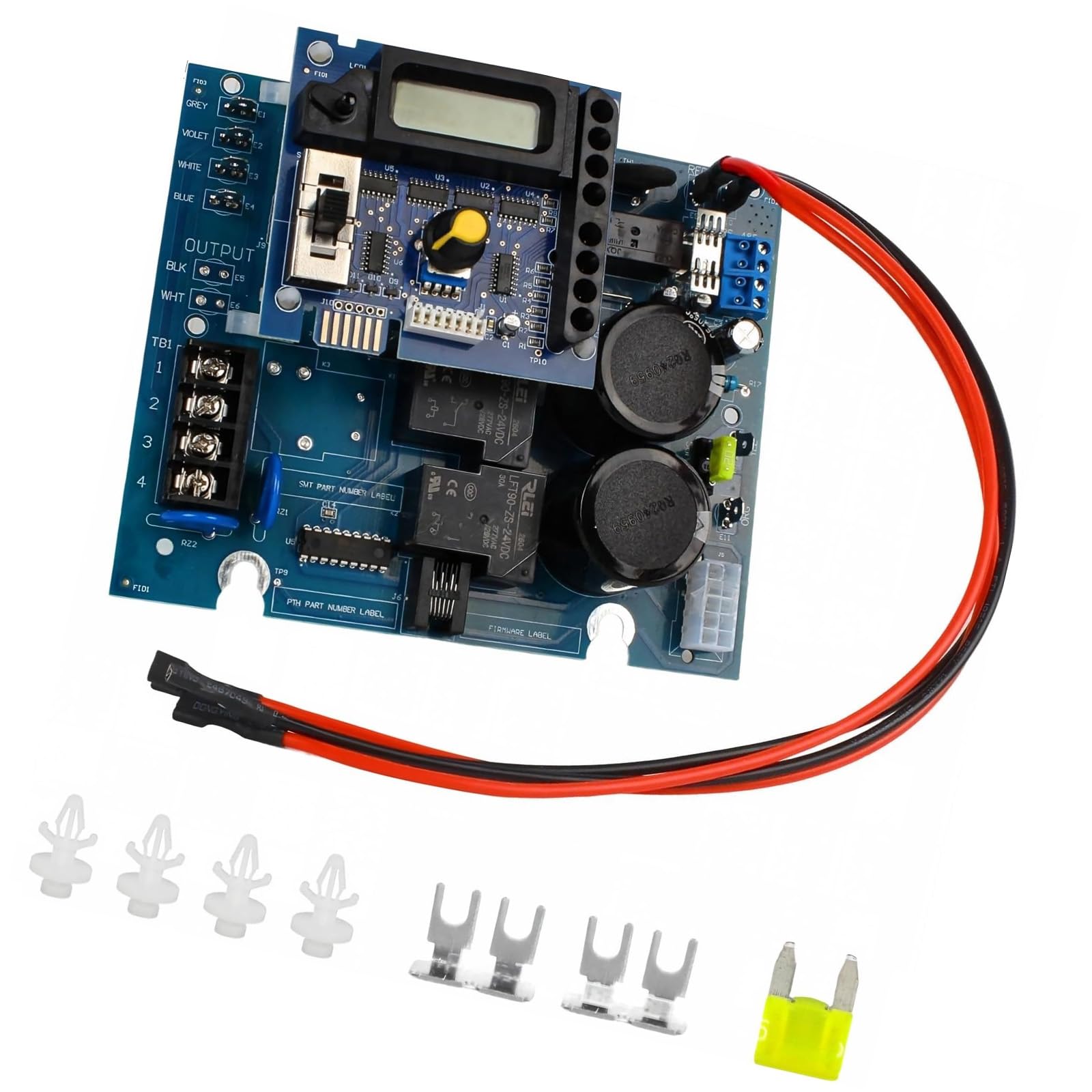 Kit PCB pour contrôle d'entretien de piscine