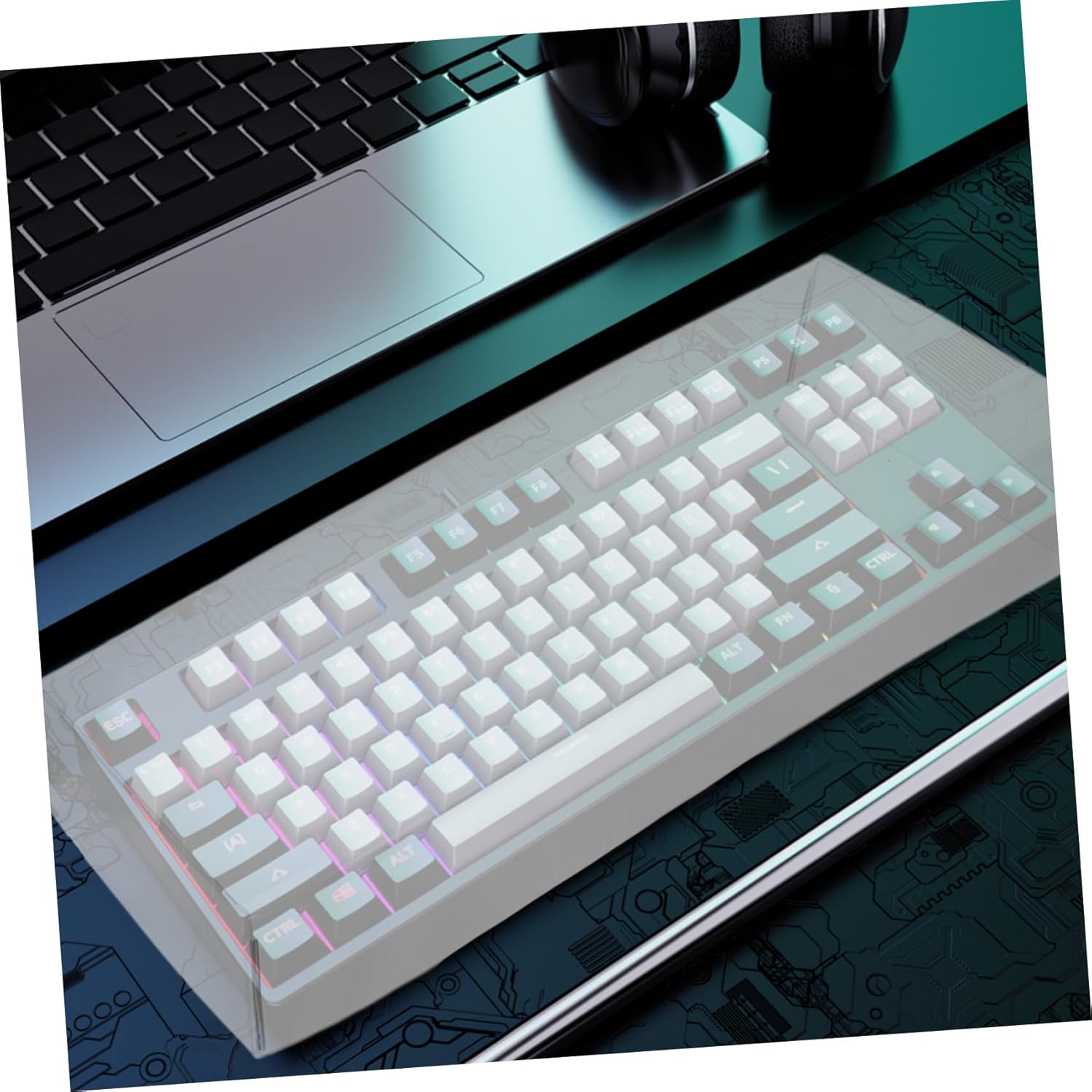 Acrylic Keyboard Dust Cover Protector Keyboard Protector Sturdy and Scratch-Resistant Design Easy to Clean and Maintain