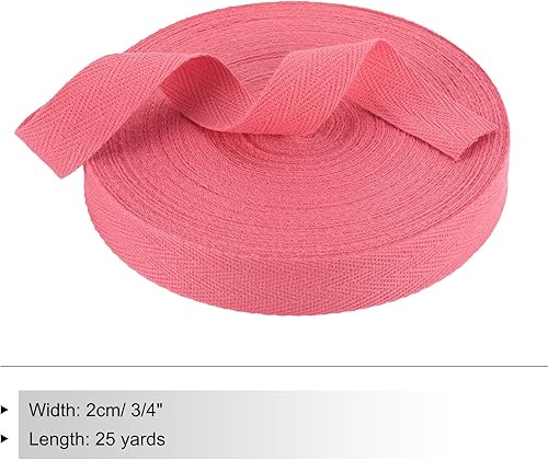 Vista 116 de PATIKIL Cinta de sarga de algodón de 3/4 pulgadas, 10 yardas, cinta de encuadernación al bies, cinta de espiga para costura, envoltura de regalos