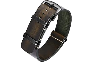 Men's Genuine Leather Strap Watches: Comfortable, Stylish Timepieces