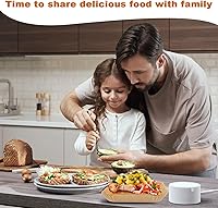 Vista 7 de Forros de papel para freidora de aire, 125 forros desechables para freidora de aire de 5 a 8 cuartos de galón, papel pergamino cuadrado