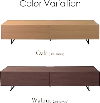 Amazon｜東谷(Azumaya-kk) ローボード ウォールナット 幅180×奥行41×高