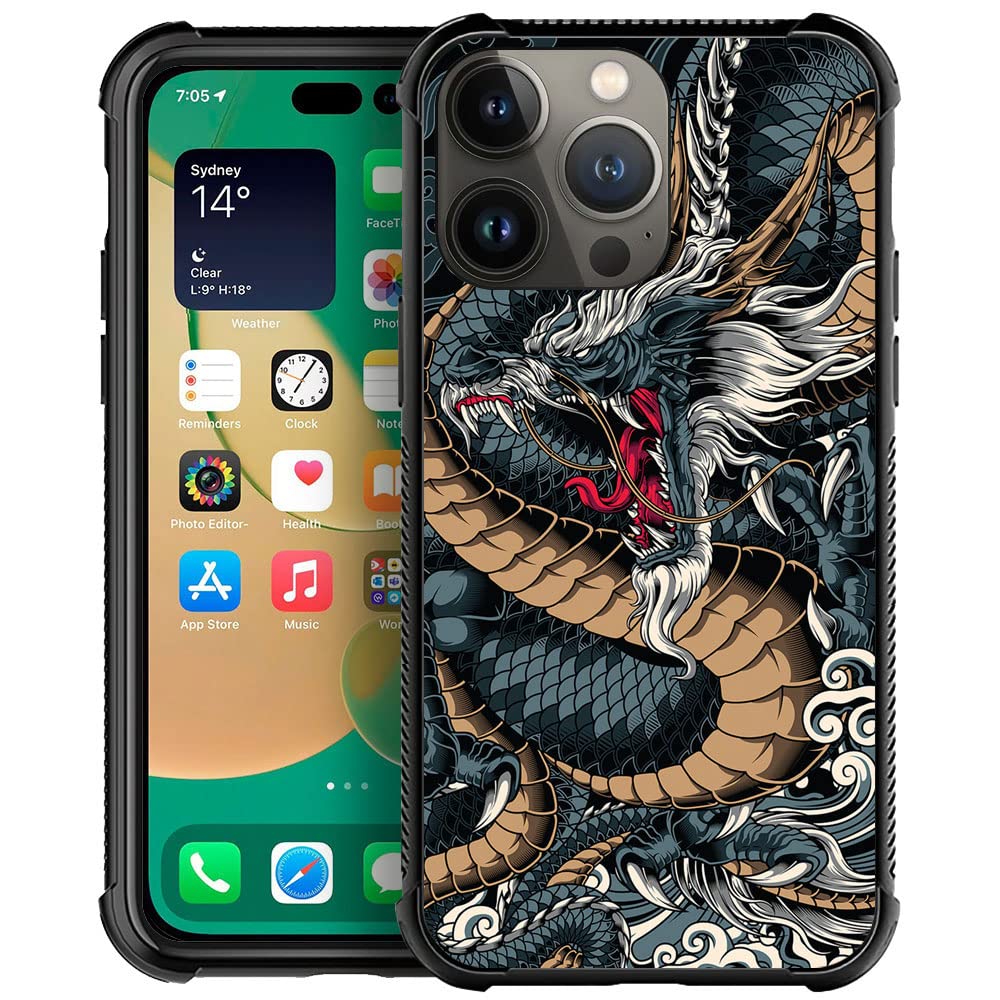 Coque iPhone 14 Pro Max Dragon protège votre mobile en voyage - 8