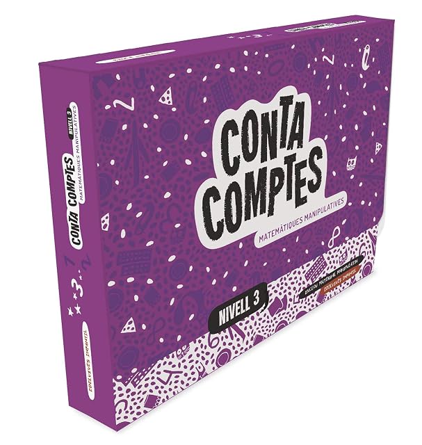Portada de Conta Comptes Matemàtiques Manipulatives Nivell 3 Comunidad Valenciana