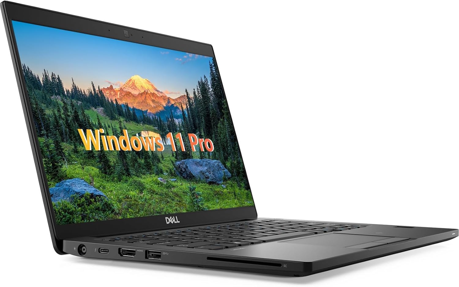 Dell Latitude 7390 13.3" FHD Laptop, Windows 11 Pro, Intel Core i5-7200, 256GB SSD, 8GB RAM, Webcam (Renewed)