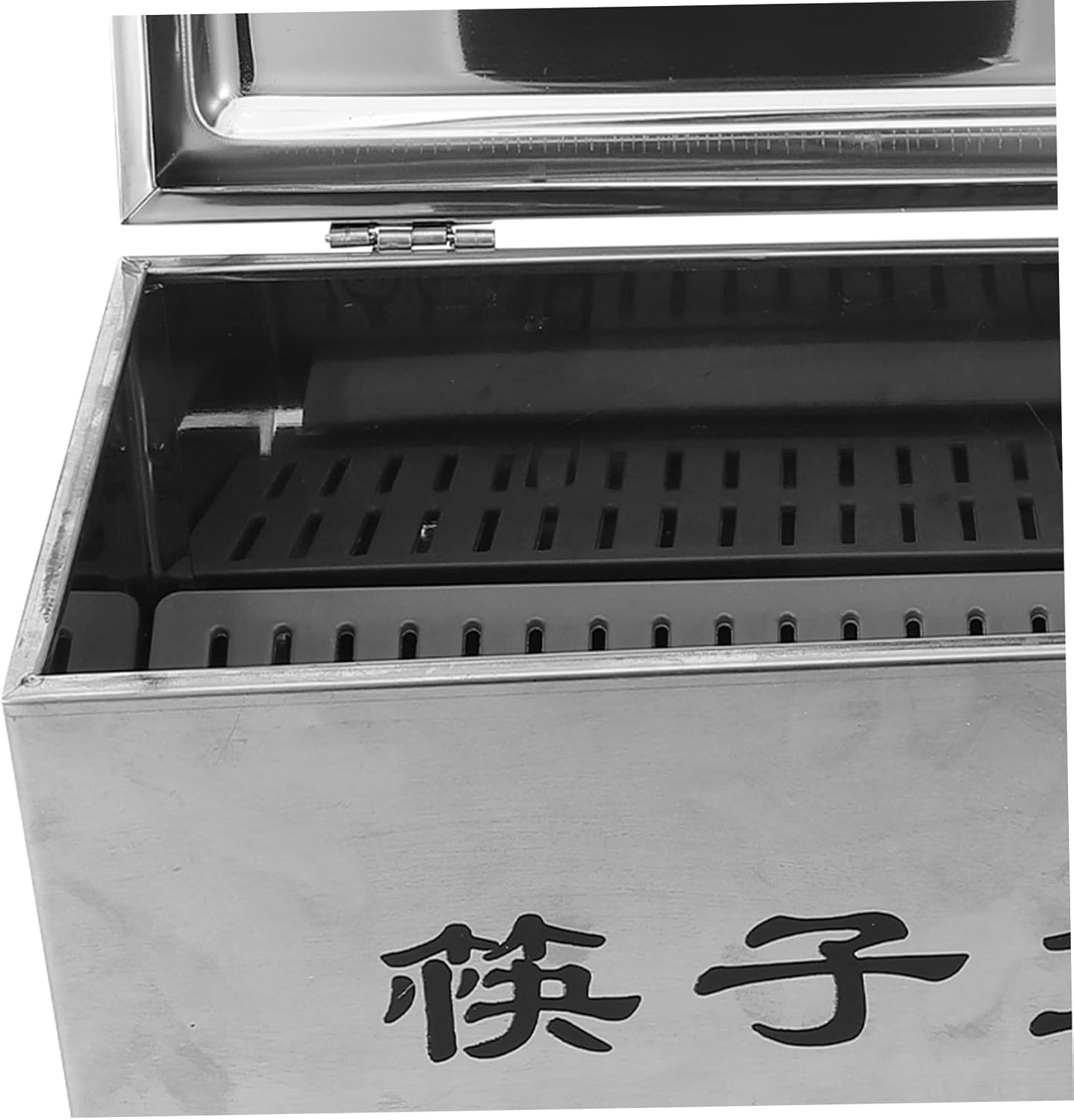 Stainless Steel Chopstick Holder Utensil Storage Box for Home Restaurants Versatile Design with Spacious Capacity Keeps Your Kitchen Organized