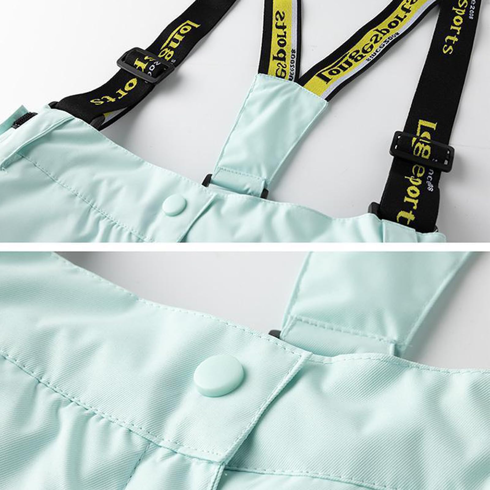Niños Traje de Esquí Cálida Impermeable Conjunto de Nieve 5 Piezas Chaqueta+Pantalón+Guantes+Sombrero+Espejo de Esquí