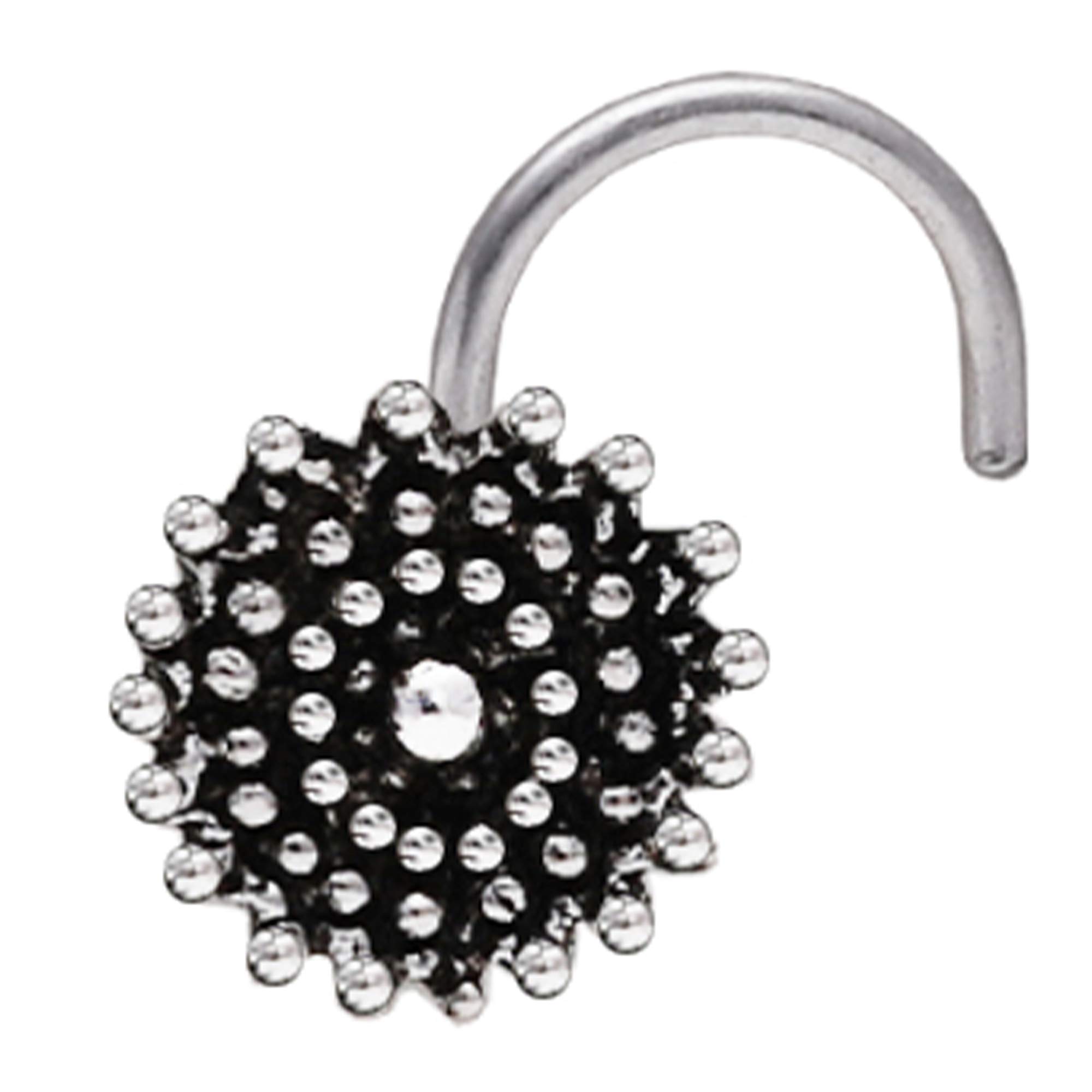 GIVA AVNI 925 Oxidised Silver Mandala Nose Pin | Nose Pin For Women & Girls | With Certificate of Authenticity and 925 Stamp | 6 Month Warranty* (B08RYP3LL1) Amazon Price History, Amazon Price Tracker