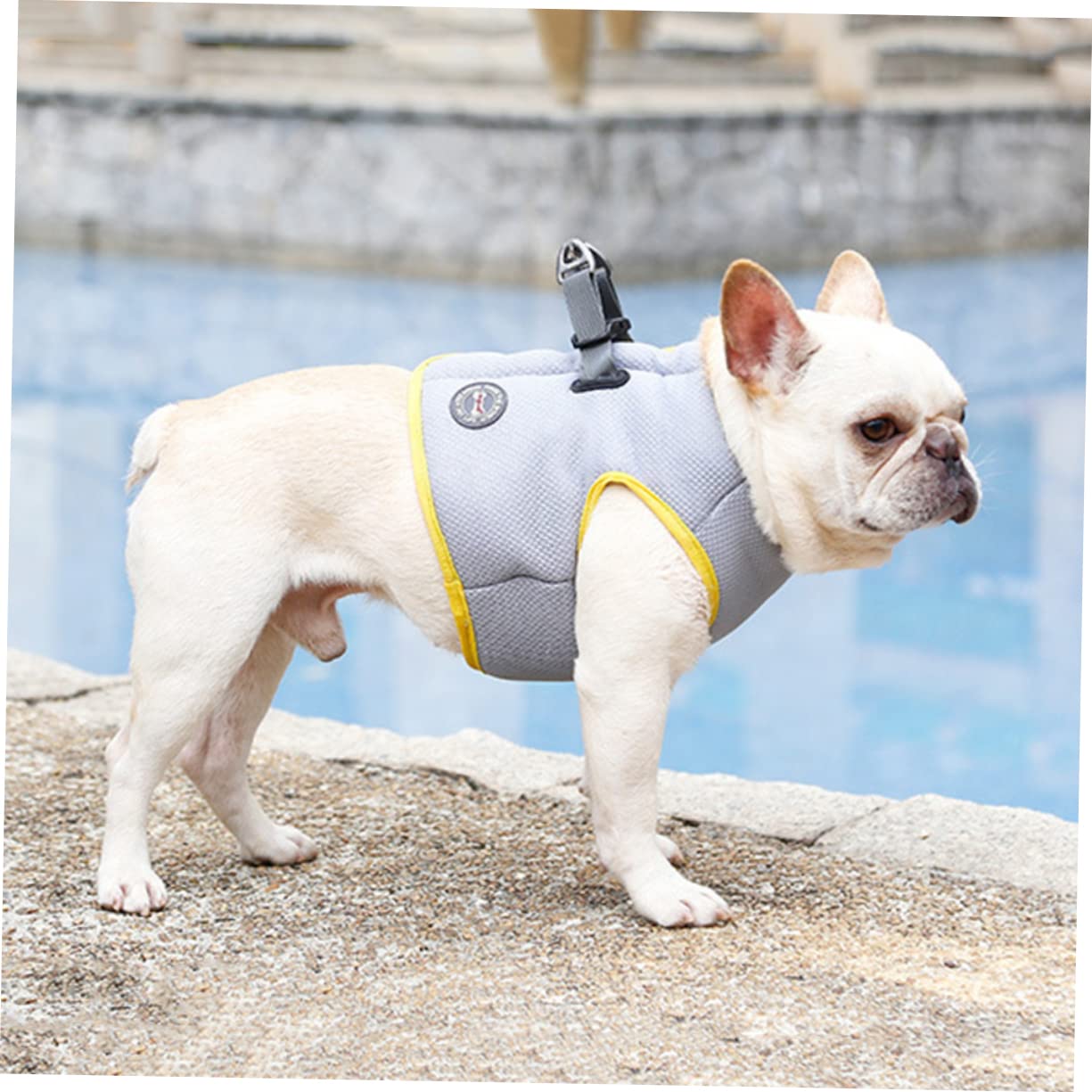 FOMIYES 2pezzi Gilet Rinfrescante Per Pet Cooling Traspirante Per Attività Estive Vestibilità e Facile Indossare Xs Per e Jogging