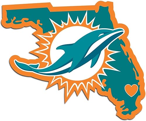 Vista 12 de Siskiyou Sports NFL unisex Home State Decal Color del