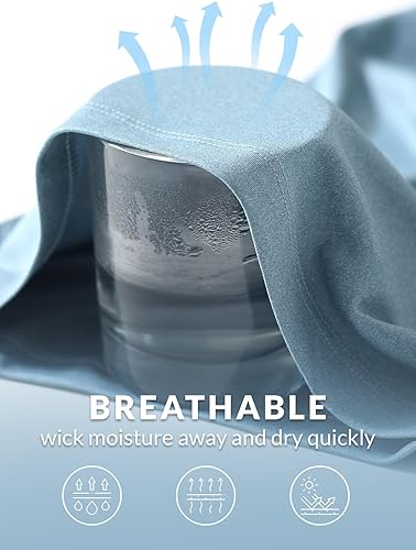 Miniatura 3 de BALEAF - Camisas de manga larga para hombre ligeras protección solar UPF 50 SPF camisetas para ir de pesca senderismo correr