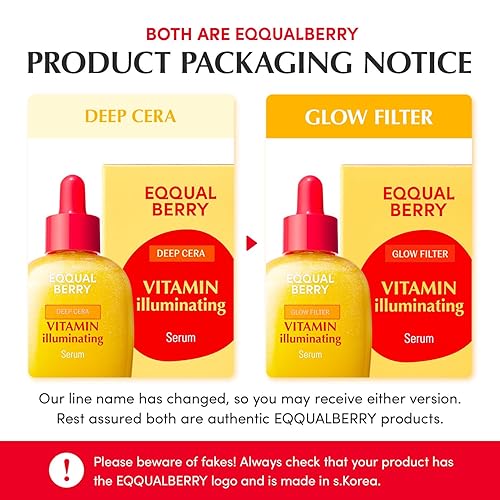 Miniatura 2 de EQQUALBERRY Suero iluminador de vitaminas  Suero iluminador de vitamina C con niacinamida  Fortalece la barrera cutánea  Hidrata con ceramida y