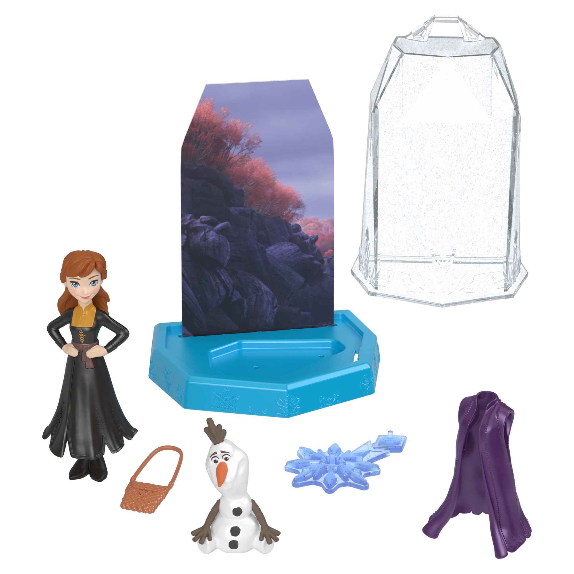 Mattel Disney Frozen Karlar Ükesi Snow Reveal Renk Değiştiren Prenses Bebekler, Oyuncak