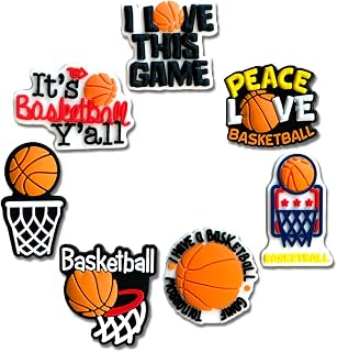 Sports Shoe Decoration Charms for Clog, Softball Baseball Basketball Volleyball Soccer Swimming Cheerleading Gymnastics Charms Accessories for Adults