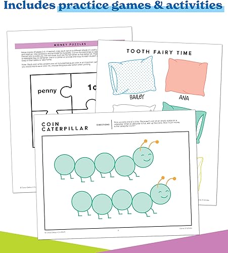 Miniatura 4 de Recursos didácticos de dinero de EE. UU. Flash Drive con lecciones de matemáticas, diario, plantillas, carteles, gráficos, juegos para aprender