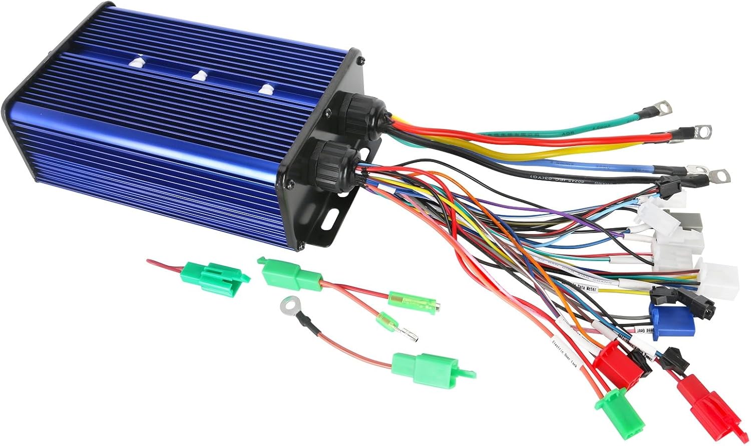 Intelligent Motorcycle Brushless Motor Aluminium Alloy E-Bike Controller for Electric Bicycle Scooter