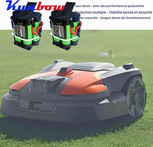 Aibatt 3.0Ah 18V Lithium Akku,Batterie de Rechange pour Gardena R38Li,R40Li,R45Li,R50Li,R70Li,R75Li,R80Li Robot de Tonte,pour Husqvarna Automower 105,305,308,308X Robot de Tonte - 6