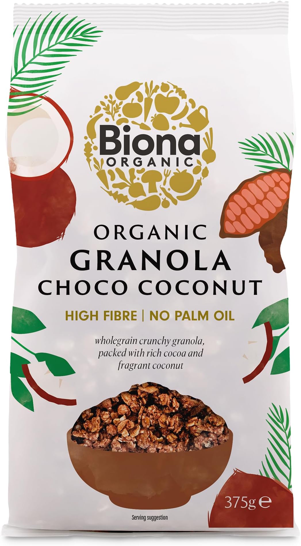 Organic Choco-Coconut Granola, 375g