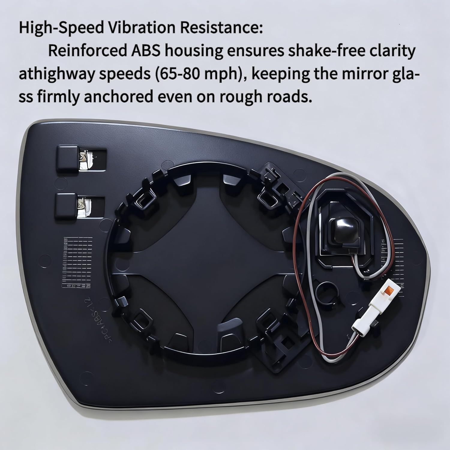 Compatible with 2016-2021 Hyundai Tucson Driver Side Mirror Glass - Left Side Mirrors Glass With Blind Spot Detection, Power Heated,OEM Fit Backing Plate